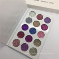 Makeup 15 Farbglitterpuderlidschattenpalette kosmetischer Lidschatten